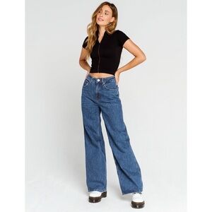 BDG Urban Outfitters Puddle Womens Jeans Medium Wash